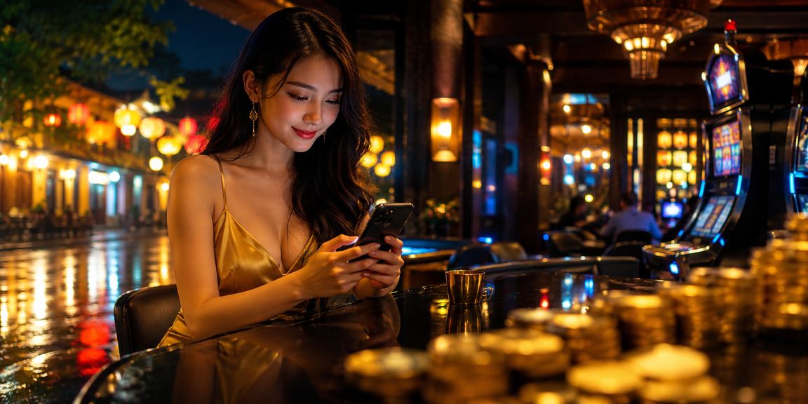 Người dùng Hội An xem kèo bóng đá trực tuyến trên điện thoại bên ly cà phê